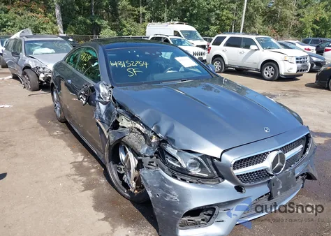 2018 Mercedes-Benz E 400 4Matic z USA, uszkodzony, nr VIN WDD1J6GB4JF011485
